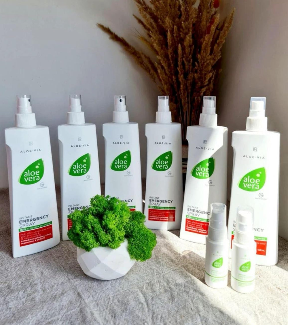 LR Health & Beauty Aloe-Via lightweight hydration spray ready for travel