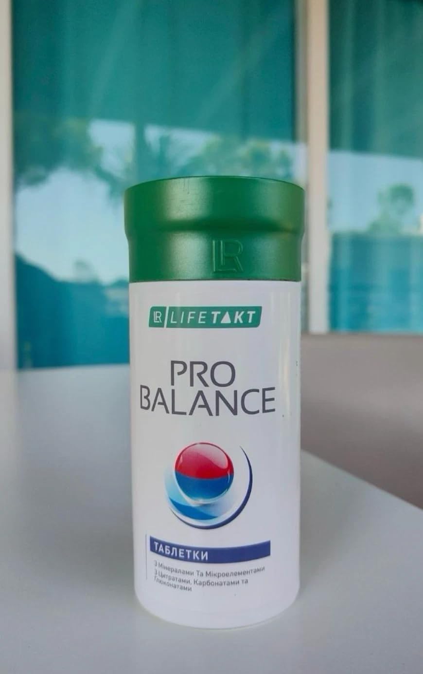 LR Lifetakt Pro Balance packaging back lists guidelines and preservative-free formula