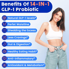 Lriftey GLP-1 ingredients spotlight with berberine and Akkermansia visuals.