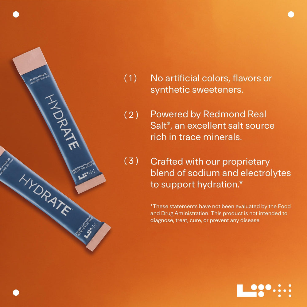 LTH Hydrate uses Redmond Real Salt as electrolyte source