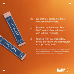 LTH Hydrate uses Redmond Real Salt as electrolyte source