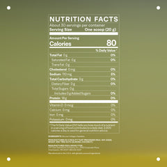 LTH Prime Collagen Peptides tub front highlights NSF certification and testing