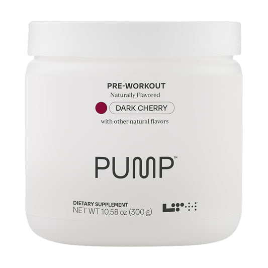 LTH Pump pre-workout tub ready for mixing, supports focused energy and endurance potential.