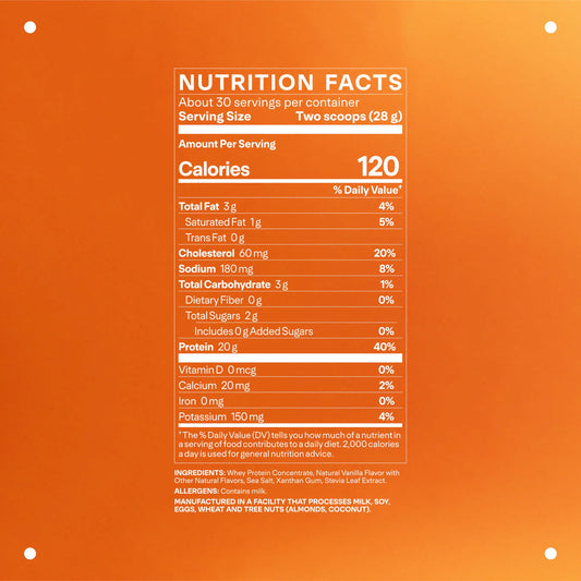 LTH Whey Protein scoop for easy post-workout protein intake.