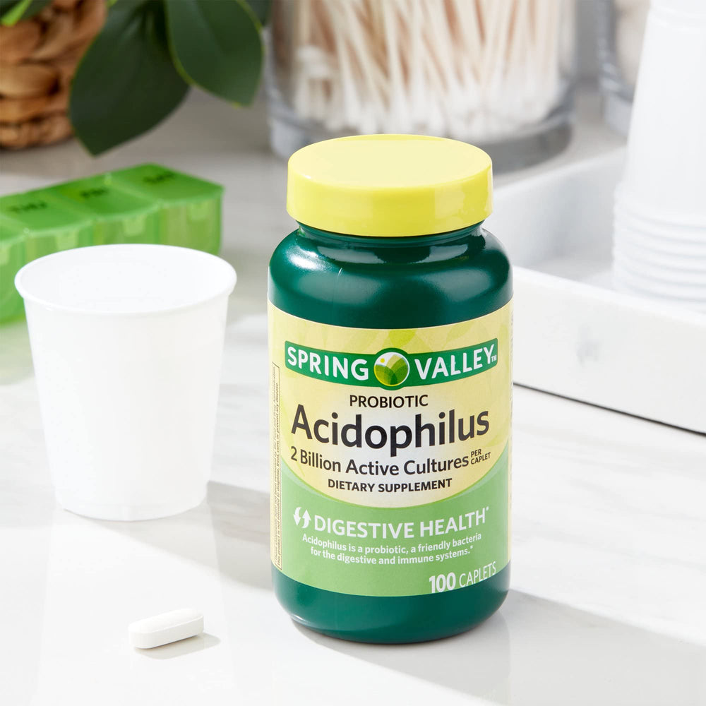 LUAL 100 caplets per bottle imply a generous daily supply.