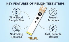 LUAL ultra thin lancets with lancing tool for comfortable testing