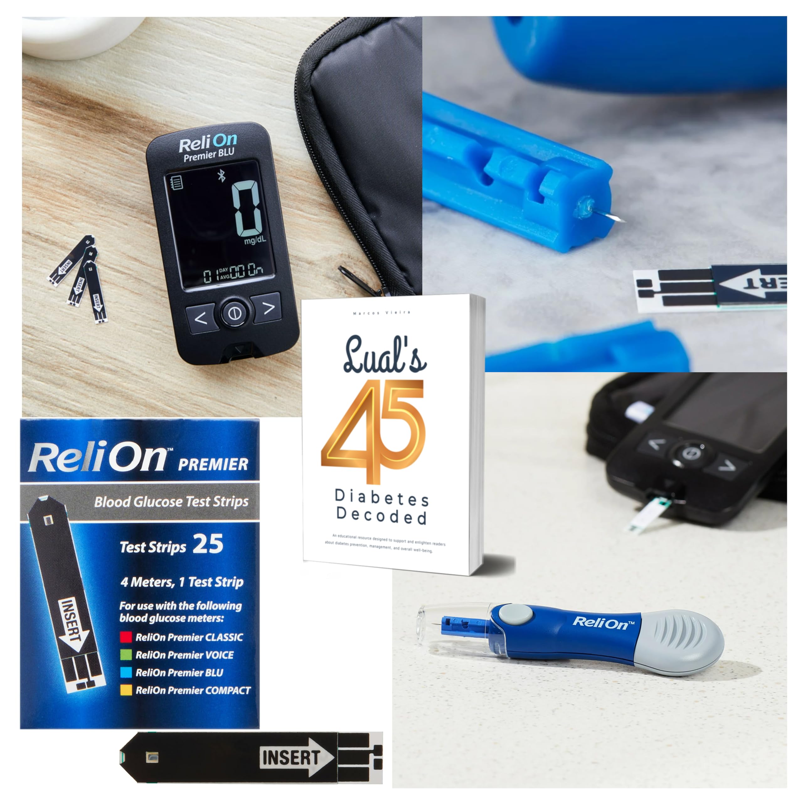 LUAL BLU test strips box for quick daily testing