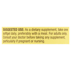 LUAL Spring Valley Omega-3 label shows ingredients and directions