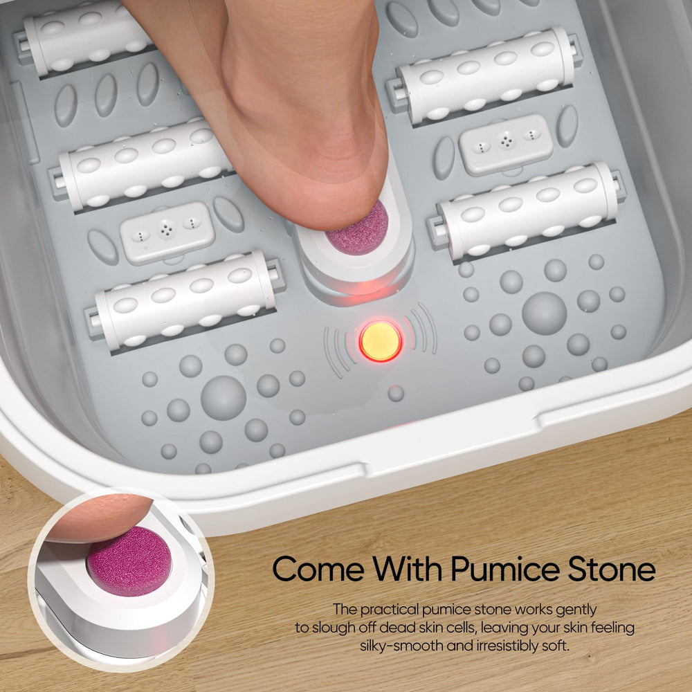 LUBBYGIM foot spa detachable box for oils or bath salts