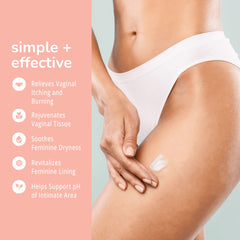 Lubracil cream applicator demonstrates easy application for sensitive areas.