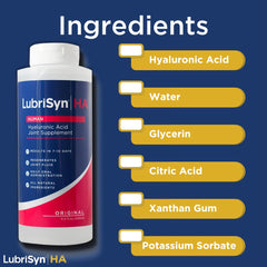 LubriSynHA supports an active lifestyle during workouts and recovery