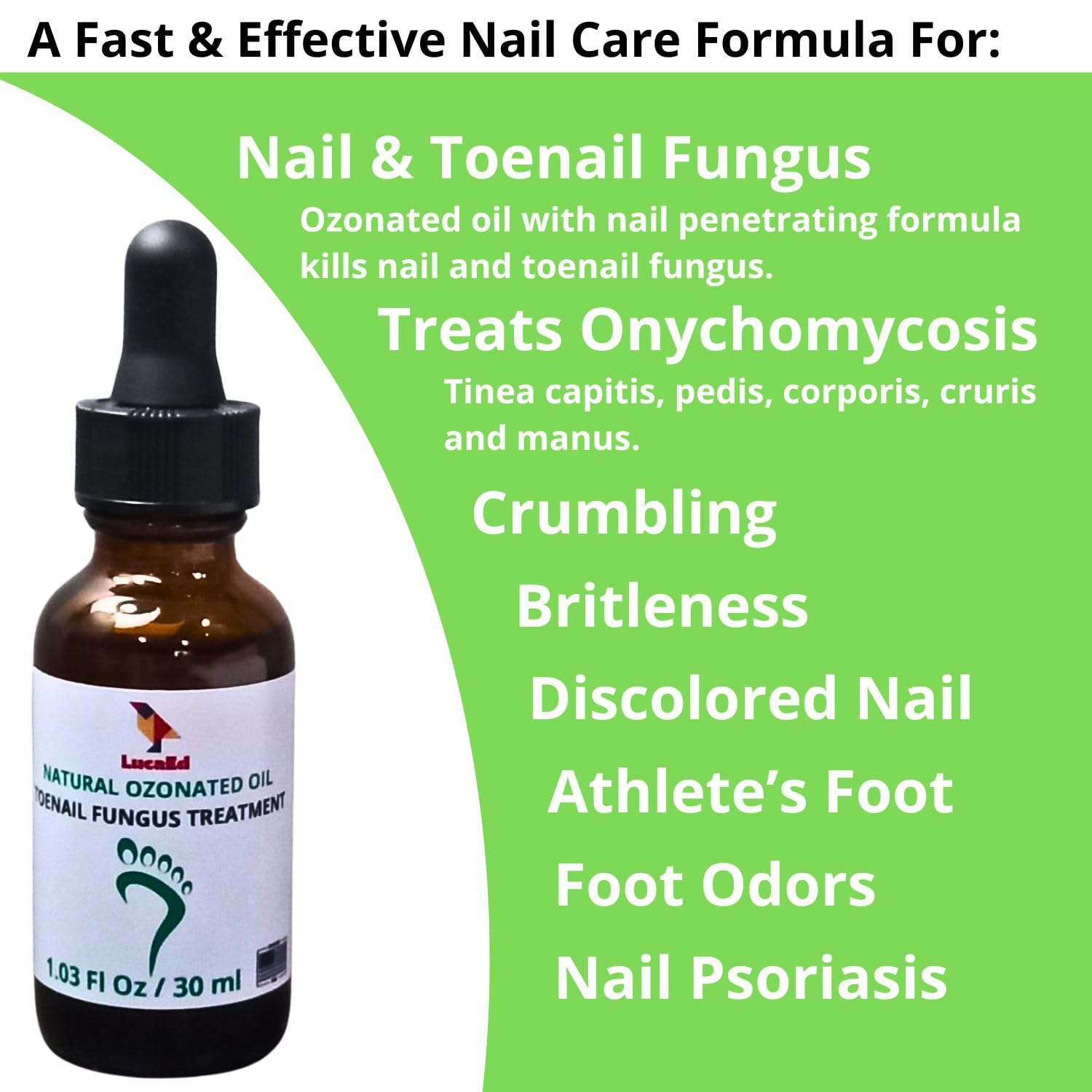 LucaED nail file included for precise nail prep.