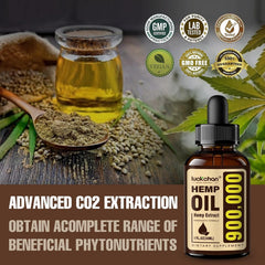 LUCKCHAN hemp oil 900k packaging-box signals modern, trusted sourcing.