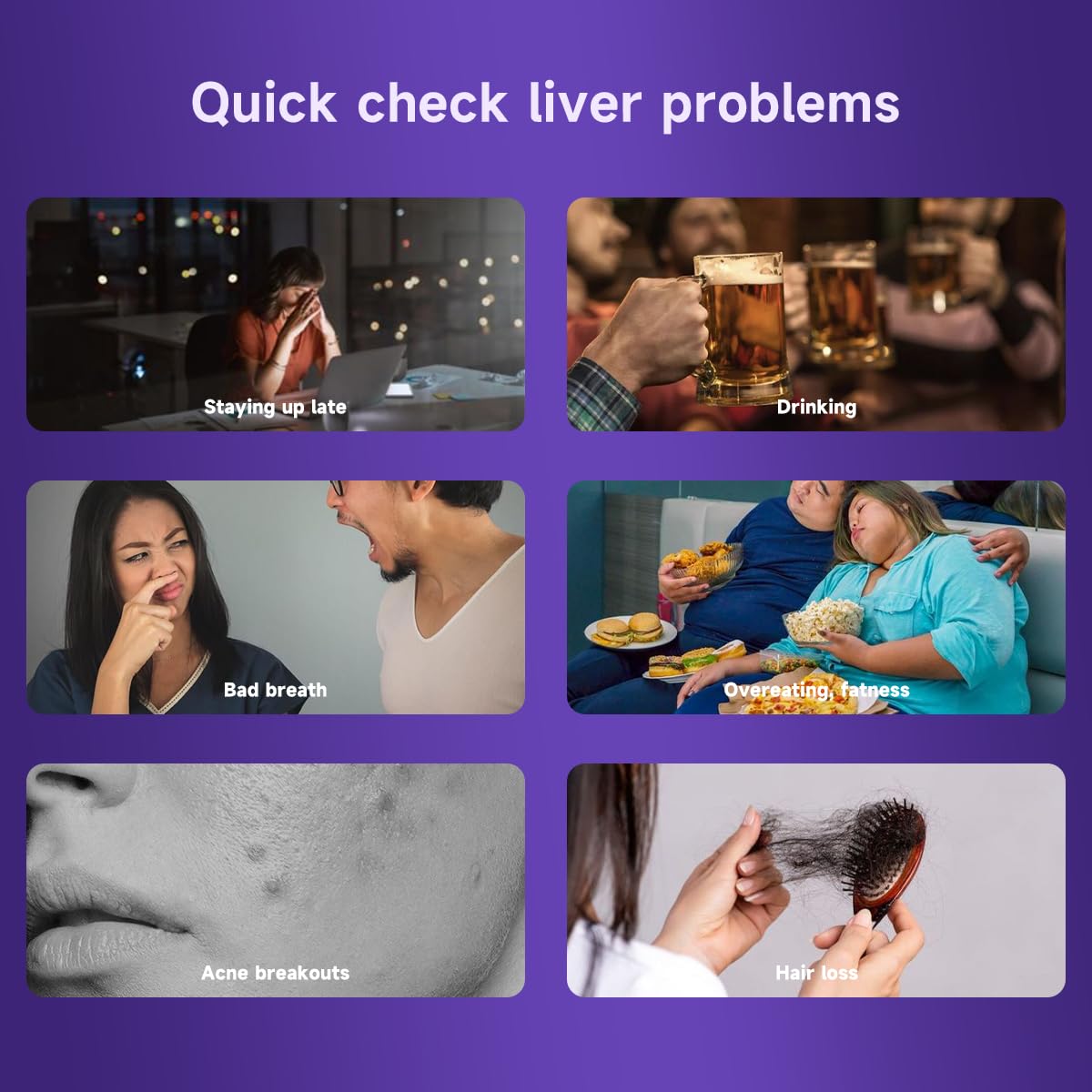 LuckTell Liver Support capsules in a tidy stack illustrate the easy two-capsule daily dose.
