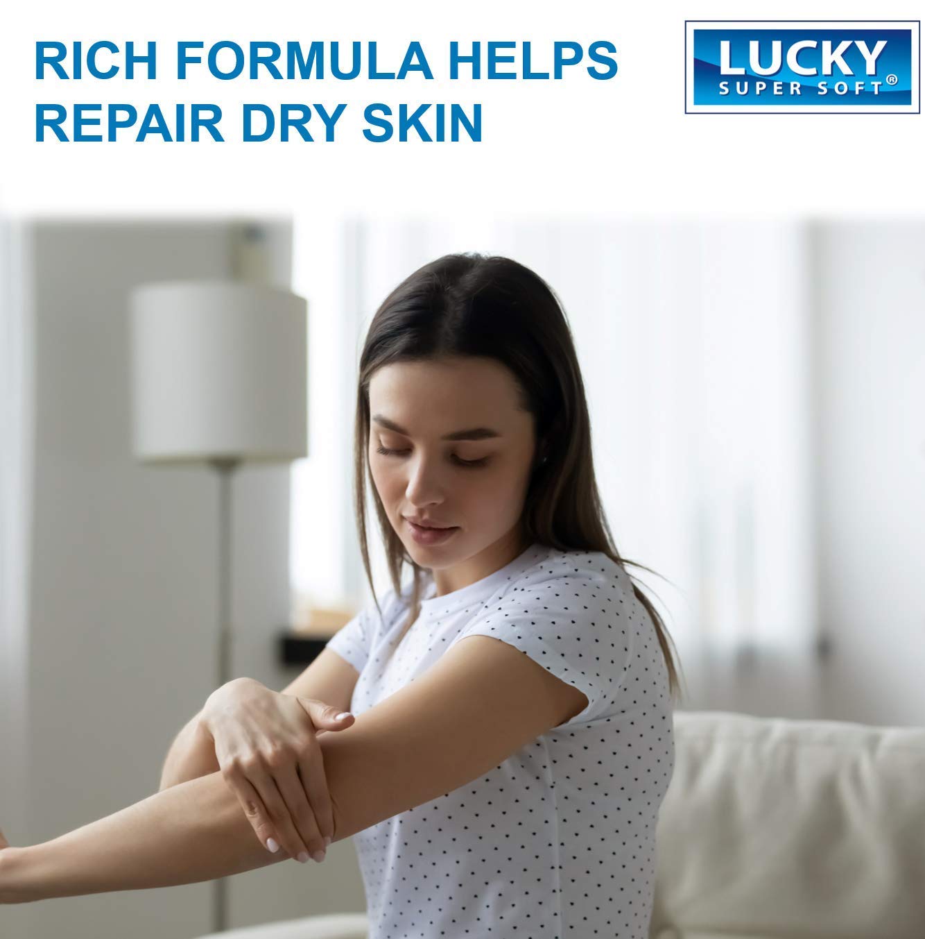 Lucky Super Soft 12-jar pack ready for multi-use care