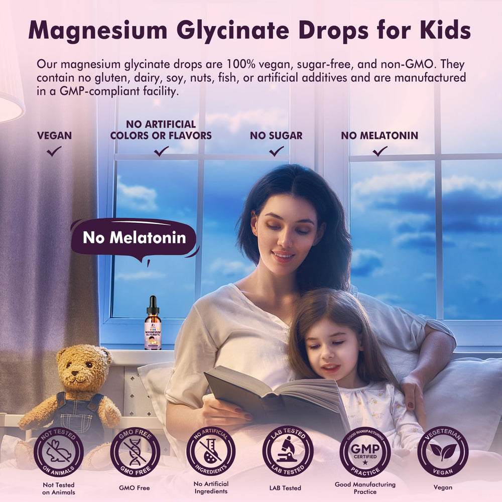 LUCNVEM dropper and bottle close-up highlighting easy dosing for children.