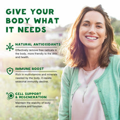 LucNVEM organic soursop leaf extract, vegan-friendly alternative to capsules.