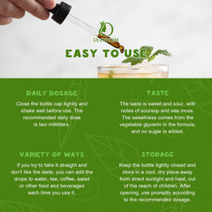 LUCNVEM Soursop Sea Moss drops use-ready bottle for everyday routines.