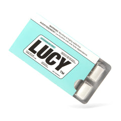 Lucy nicotine gum Wintergreen pack front for on-the-go craving relief