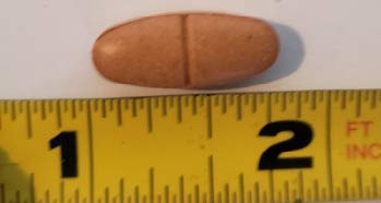 LugoTab 50 mg tablets close-up showing color and texture for quality iodine.