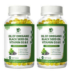 Lukaree bottle with softgels for easy daily immune support.