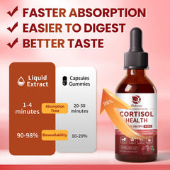 Lukaree Cortisol Supplements glass with water demonstrates easy mixing