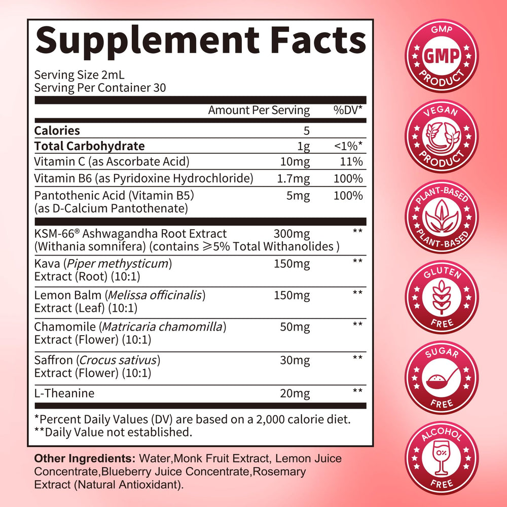 Lukaree Cortisol Supplements packaging with cranberry/blueberry flavor labeling