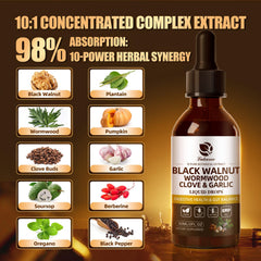 Lukaree Garlic Berberine Drops for convenient on-the-go digestive support