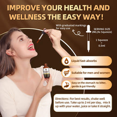 Lukaree Liposomal Absorption Drops emphasizing 98% intestinal availability