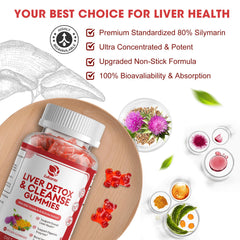 Lukaree Liver Cleanse Detox Gummies elderberry and zinc hint immune-supporting benefits.