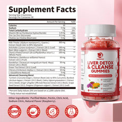 Lukaree Liver Cleanse Detox Gummies GMP-certified production seal signals quality.