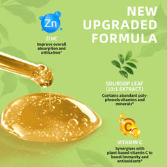Lukaree Pure Soursop Leaf Extract Drops dropper for precise daily dosing.