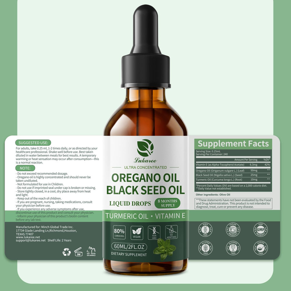 Lukaree vegan, sugar-free, alcohol-free formula for daily routines