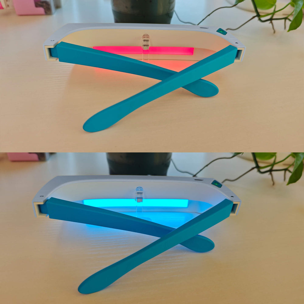 Lukirch 480nm blue light supports morning energy and mood routines.