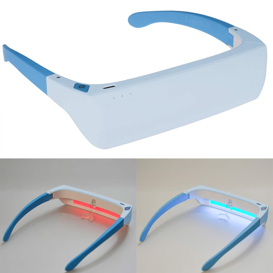 Lukirch 670nm red light for eye comfort during long screen sessions.
