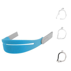 Lullapad headgear strap adjustable for personalized tightness and stable mask position.