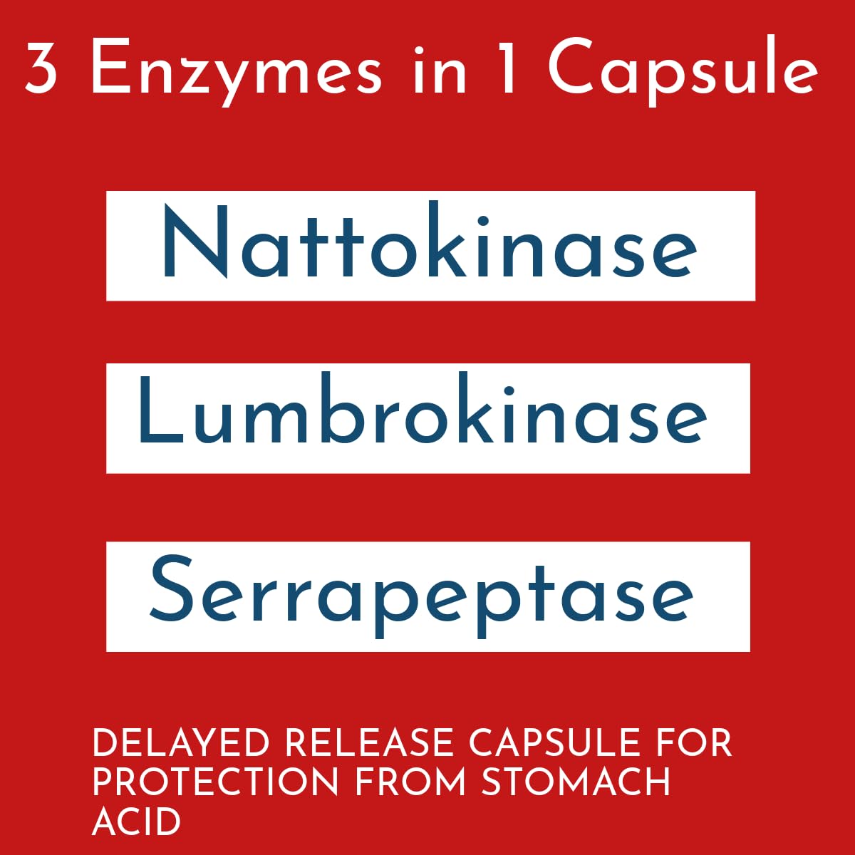 Lumbroke Advanced close‑up of delayed-release technology for enzymes