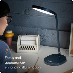 Lumie Task CRI-95+ illumination delivering true-to-life colors