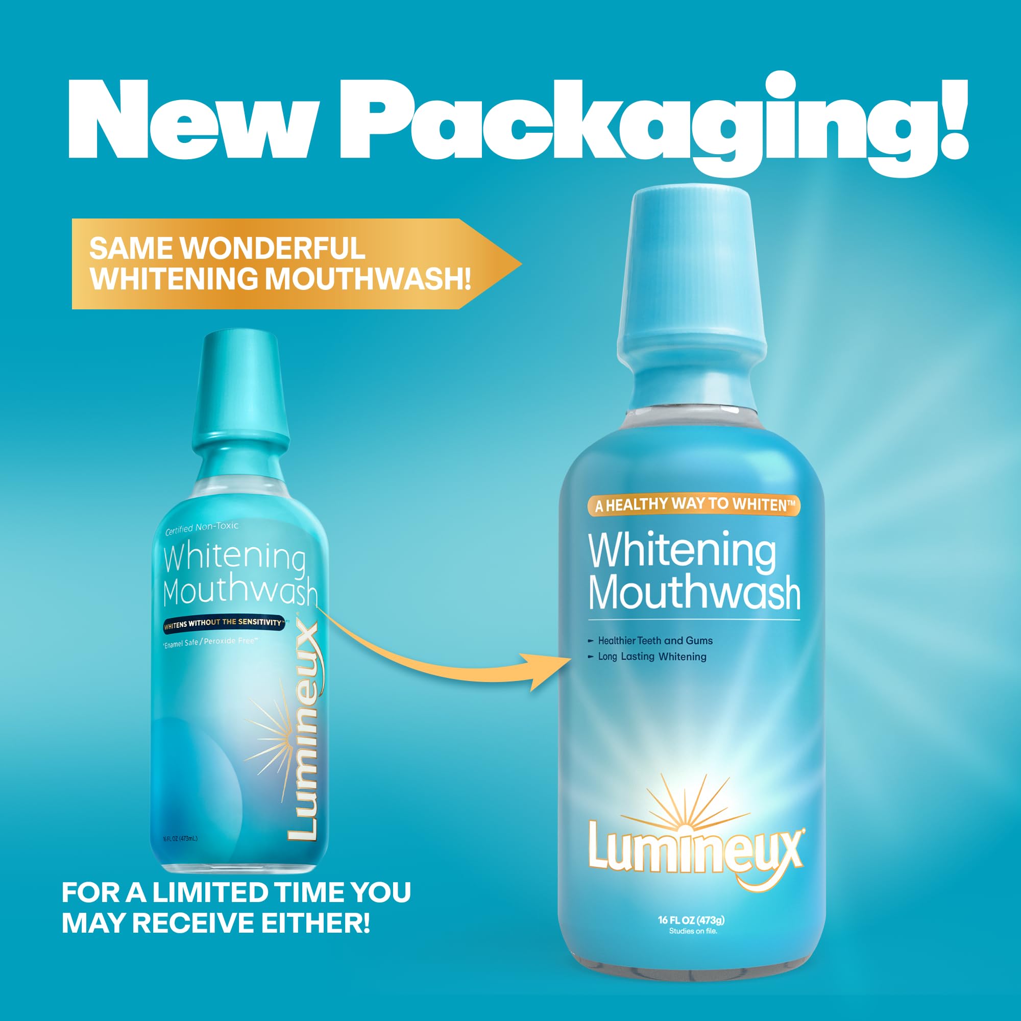 Lumineux strip pack close-up highlighting precise application for stains