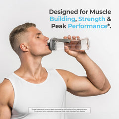 Lumo Nutrition Ursolic Acid Formula protein-stacking image suggests pairing with protein for better utilization