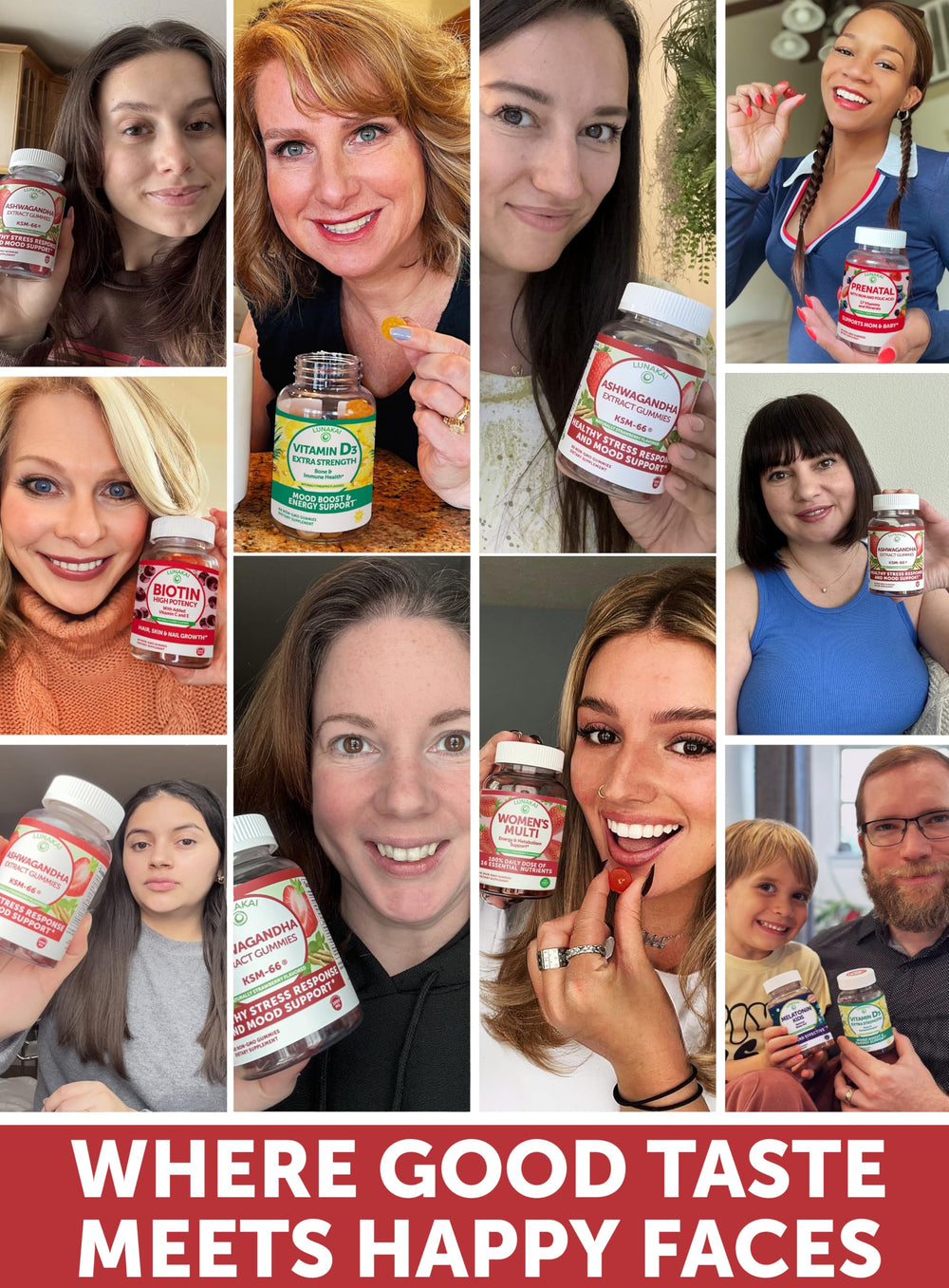 Lunakai vegan ingredients label confirms plant-based formula