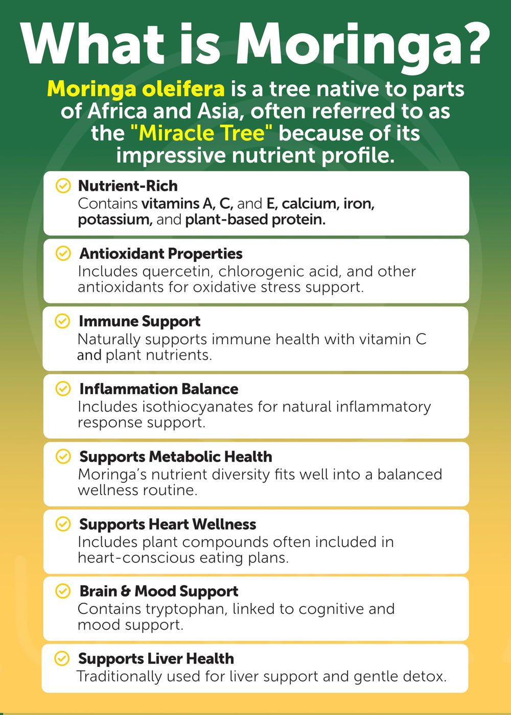 Lunakai Black Pepper Piperine – supports absorption of nutrients.