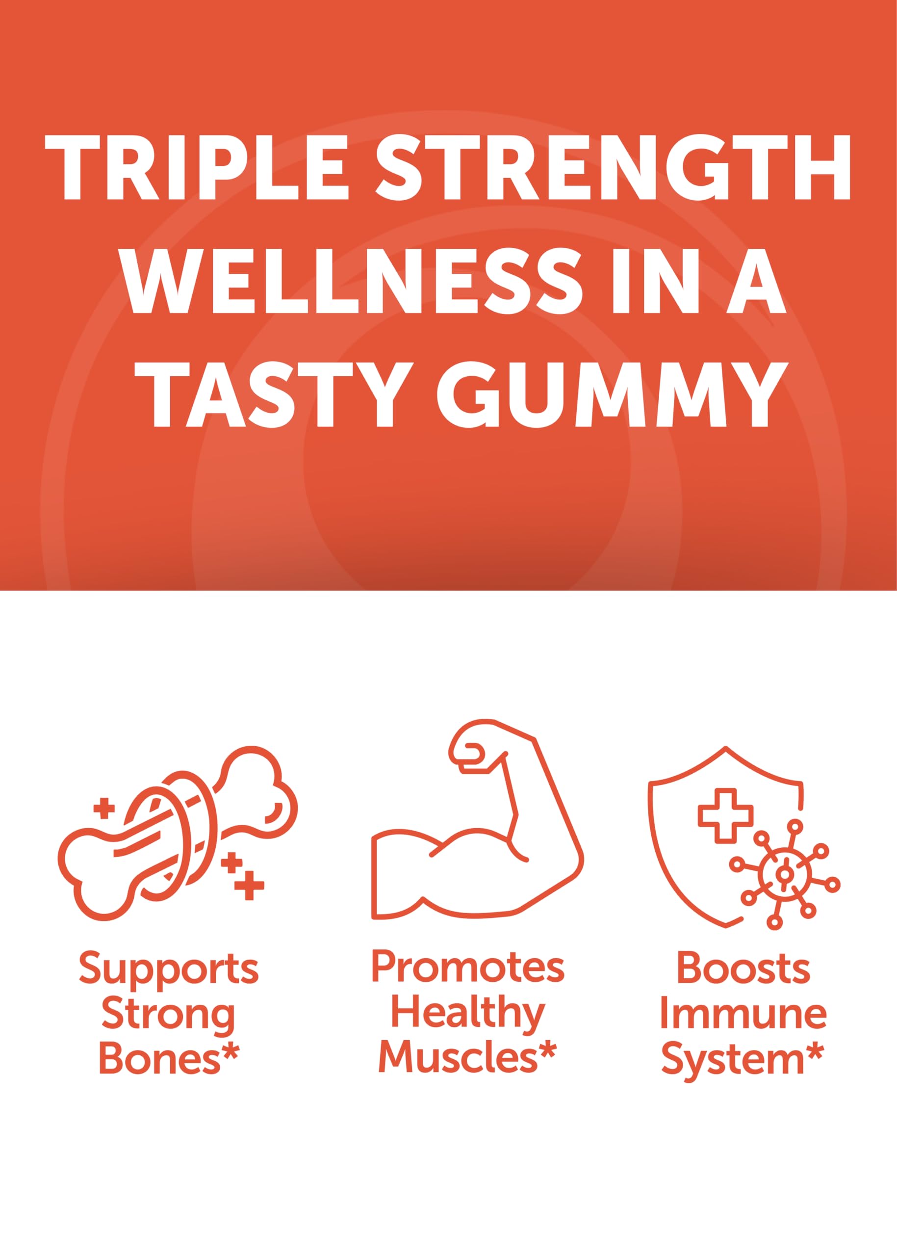 Lunakai gummy texture closeup reveals chewy, palatable consistency.