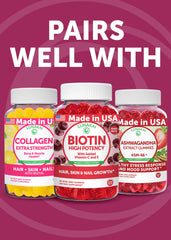 Lunakai allergen-friendly vegan gummies icon visible on packaging.