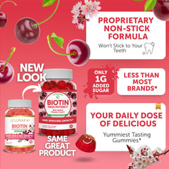 Lunakai prenatal gummies for hair, skin and nails