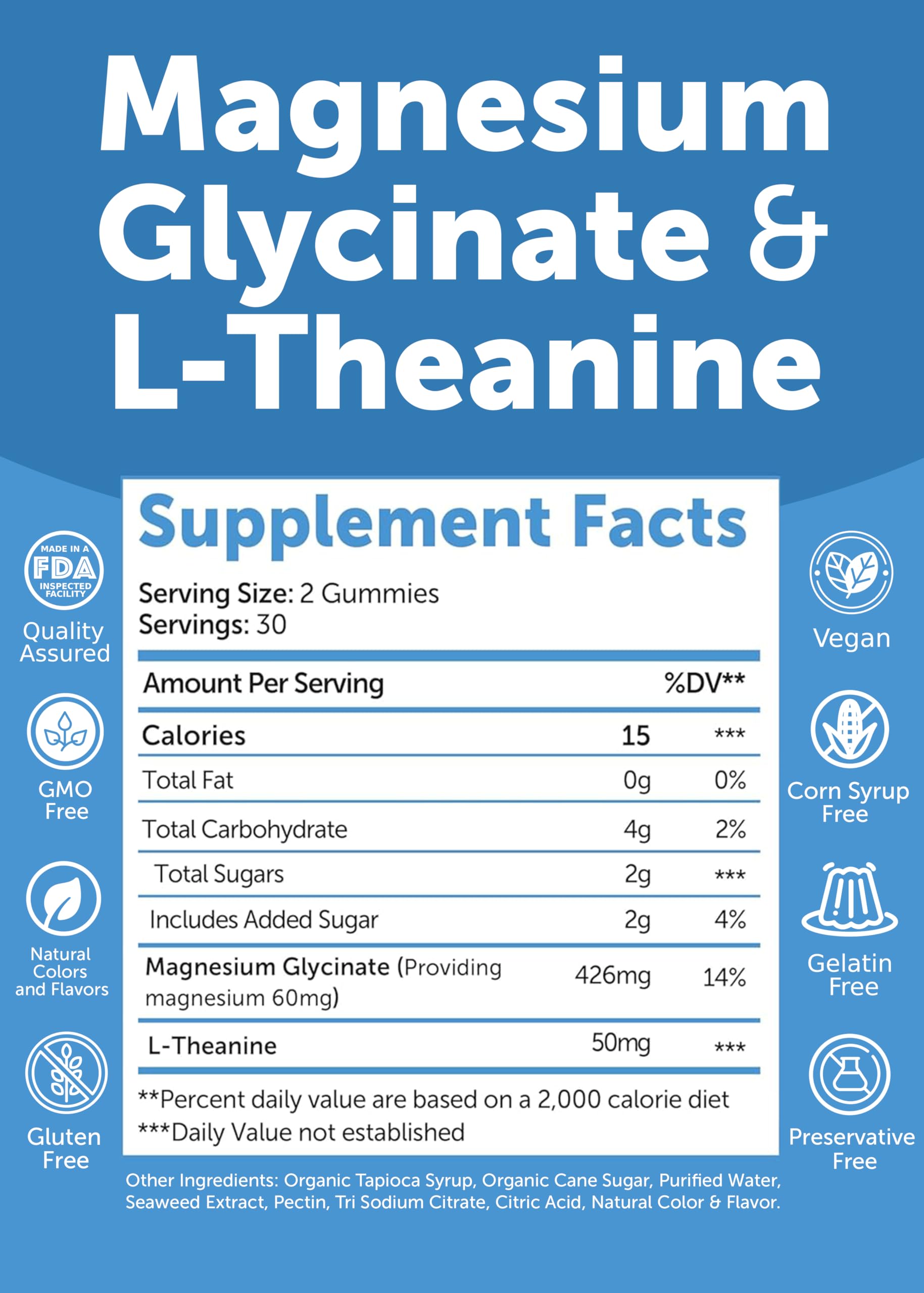 Lunakai tropical flavor gummies illustrate tasty daily magnesium support