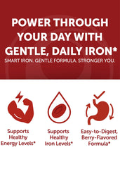 Lunakai vegan iron gummies with no artificial colors or dyes.
