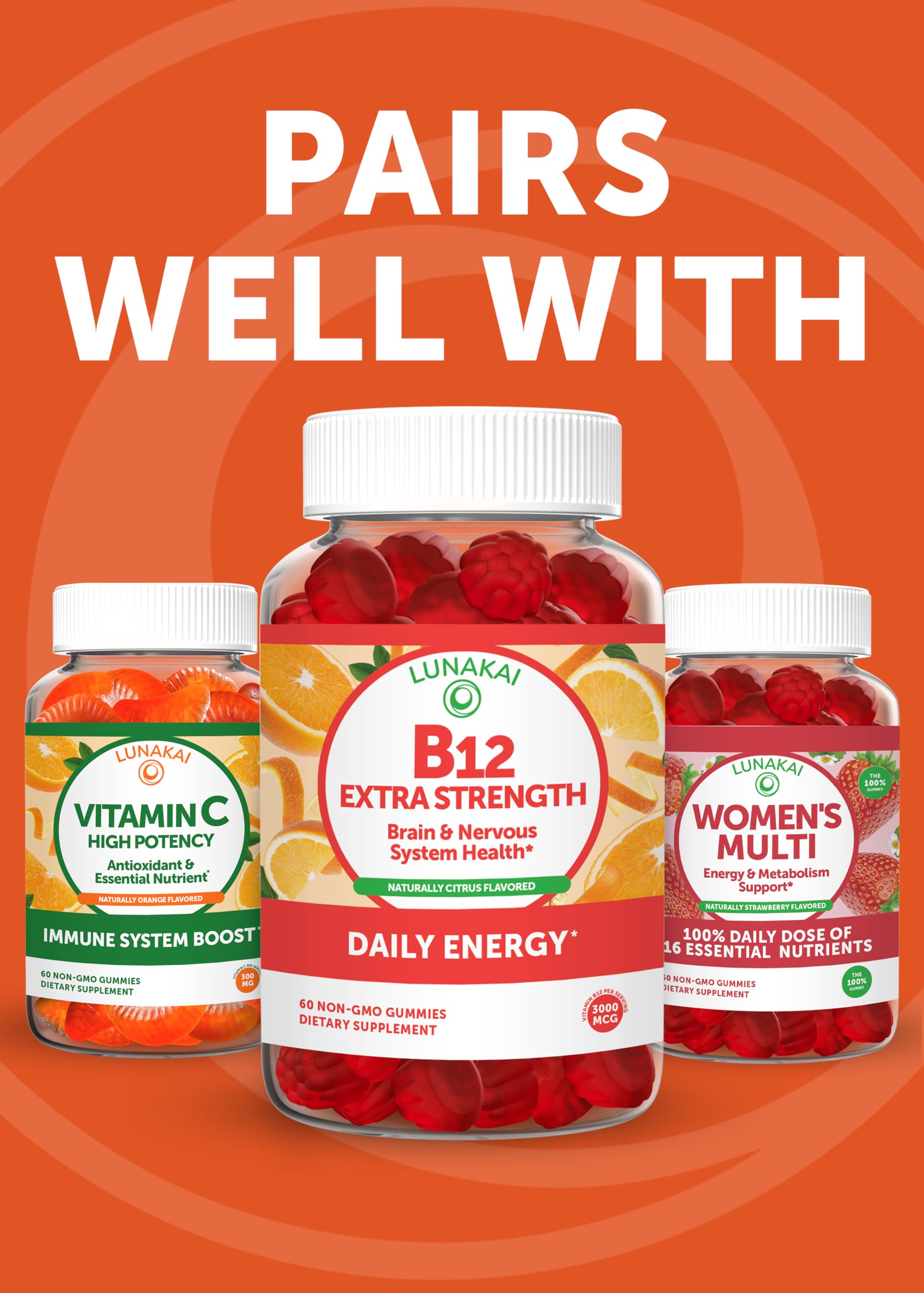 Gummies shown in a daily-use setup for convenient wellness routine.