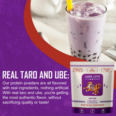 Lunar Lifts no-added-sugar formula uses stevia for a lighter shake.