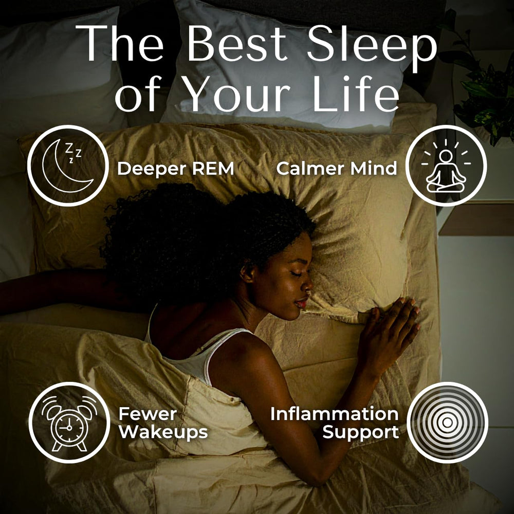 Lune Nightly turmeric extract label implying mild anti-inflammatory support for unwinding